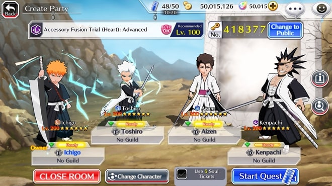 Bleach:Brave Souls Anime Games android iOS apk download for free